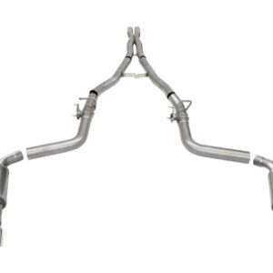 corsa cat back 2.75" dual rear single 4.5" charger srt 15 23