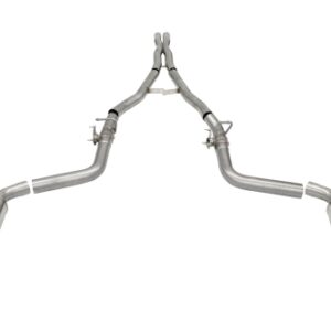 corsa cat back 2.75 dual rear twin 3.5" challenger srt 18 23