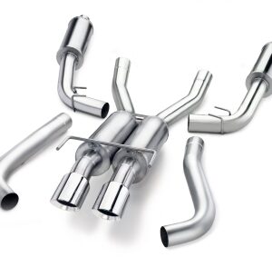 corsa cat back 3.0" dual center rear single 4.0" viper 96 02