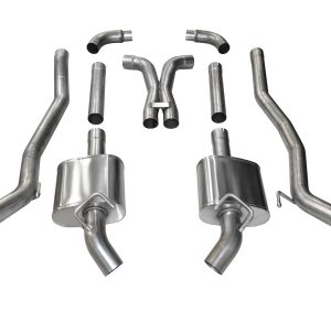 corsa cat back 3.0" dual rear none camaro 6.2 10 13
