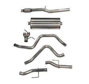corsa cat back 3.0" dual rear none silverado 5.3 19 23