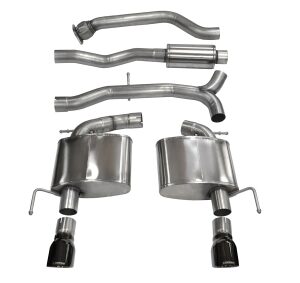 corsa cat back 3.0" dual rear single 4.0" ats 2.0 13 19