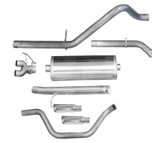 corsa cat back 3.0" dual rear single 4.0" silverado v8 09 13