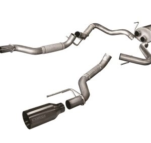 corsa cat back 3.0" dual rear single 5.0" f150 3.5 17 20