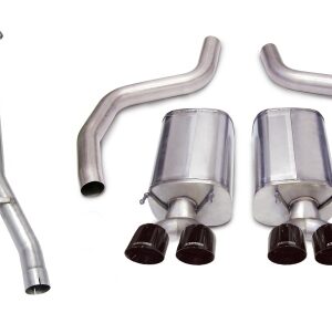 corsa cat back 3.0" dual rear twin 4.0" corvette c6 z01/zr1