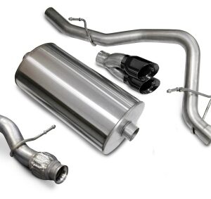 corsa cat back 3.0" single rear twin 4.0" tahoe 09 14