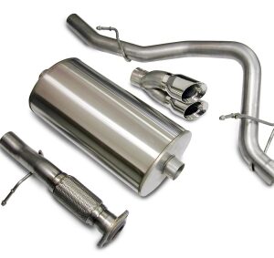 corsa cat back 3.0" single rear twin 4.0" tahoe/yukon 07 08