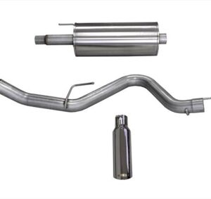 corsa cat back 3.0" single side single 4.0" f150 5.0 15 20