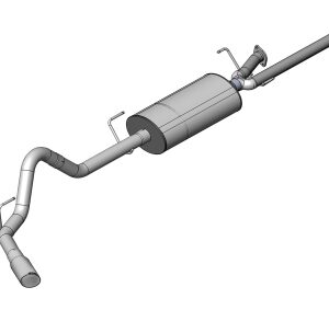 corsa cat back 3.0" single side single 4.0" tundra 5.7 11 21