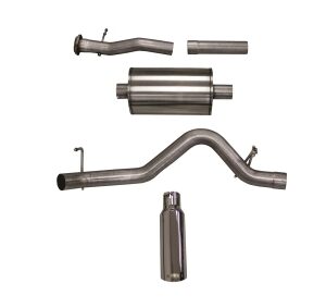 corsa cat back 3.0" single side single 4" colorado 3.6 17 22