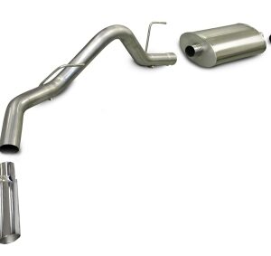 corsa cat back 3.0" single side single 4" f150 4.6/5.4 05 08