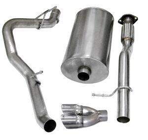 corsa cat back 3.0" single side twin 4.0" avalanche 07 08