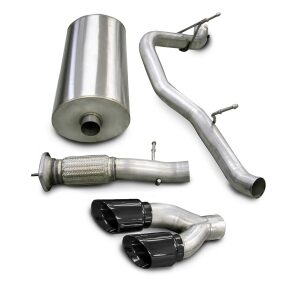 corsa cat back 3.0" single side twin 4.0" escalade 07 10