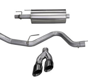 corsa cat back 3.0" single side twin 4.0" f150 2.7/3.5 15 20