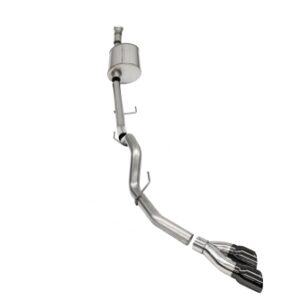 corsa cat back 3.0" single side twin 4.0" f150 5.0 21 23