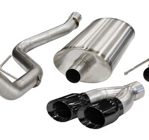 corsa cat back 3.0" single side twin 4.0" f150 raptor 11 14