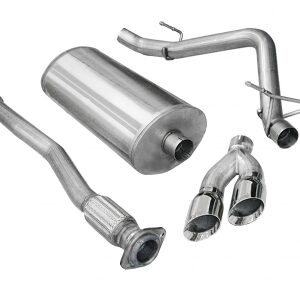 corsa cat back 3.0" single side twin 4.0" silverado 09 13