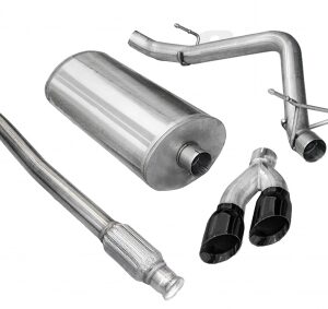 corsa cat back 3.0" single side twin 4.0" silverado 10 13
