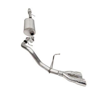 corsa cat back 3.0" single side twin 4.0" tahoe 5.3 21 23