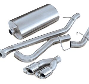 corsa cat back 3.0" single side twin 4.0" tahoe/yukon 02 06
