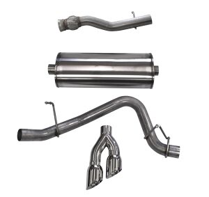 corsa cat back 3.0" single side twin 4.0" yukon 6.2 15 20