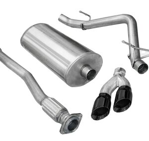 corsa cat back 3.0" single side twin 4" silverado 6.2 11 13
