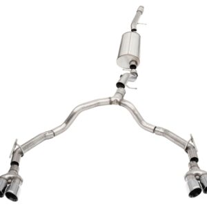 corsa cat back 3.5" to 2.75" dual rear twin 4.0" suburban