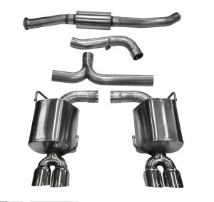 corsa cat back 3" dual rear twin 3.5" impreza wrx/sti 08 14