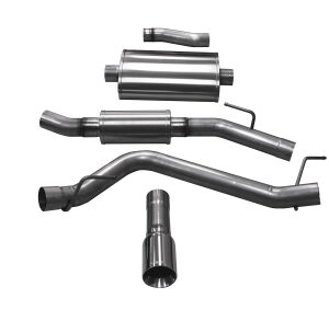 corsa cat back 3" single side single 4" gladiator 3.6 20 23