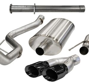 corsa cat back + res delete 3" single side twin 4" f150 6.2