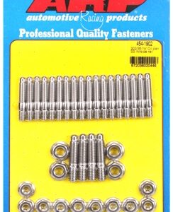 ford 302/351w oil pan stud kit. w/side rail