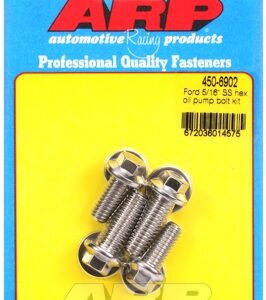 ford 5/16"" ss hex oil pump bolt kit"