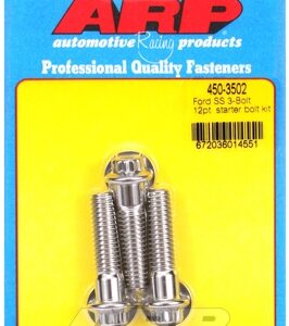 ford ss 3 bolt 12pt starter bolt kit