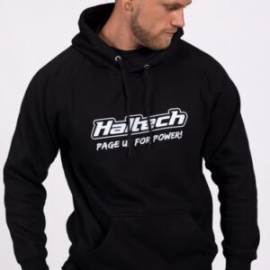 haltech classic hoodie black 5xl