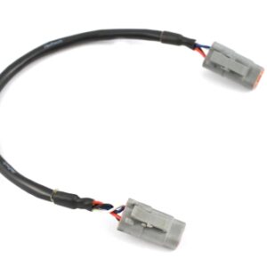 haltech haltech elite can cable dtm 4 to dtm 4 150mm (6")