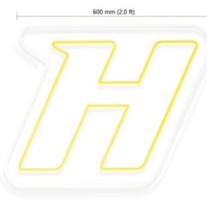 haltech neon sign 600mm x 460mm eu plug