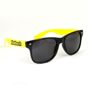 haltech novelty sunglasses haltech black and yellow