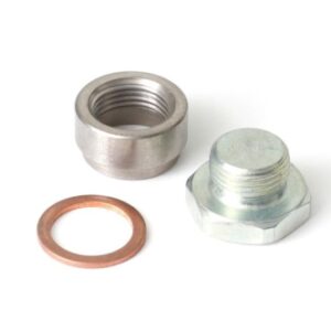 haltech o2 sensor weldable fitt bung & blanking plug m18 x1.