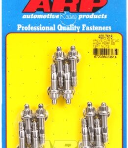hi performance ss 12pt valve cover stud kit 12pc