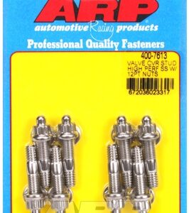 hi performance ss 12pt valve cover stud kit