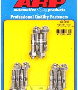 hi performance ss hex valve cover stud kit