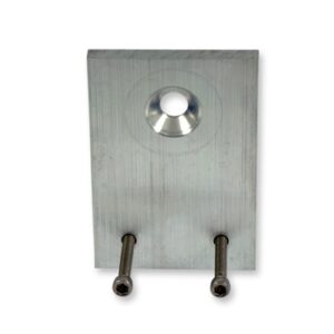 innovate bracket, aluminum w/screws for mac solenoid