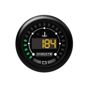 innovate digital mtx d water temp&battery voltage gauge kit
