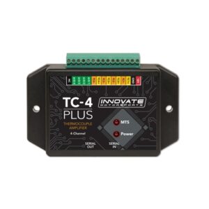 innovate tc 4 plus thermocouple amp for mts, 4 ch w/anlg out