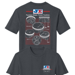 je pistons retro logo technical piston t shirt 2xl