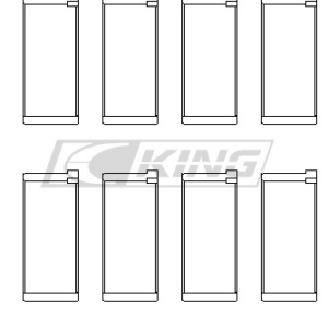 king conrod bearing shell alfa 105, 105.48 ,ar016 ,ar64103