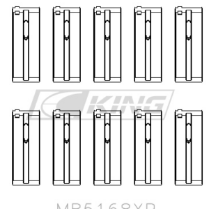 king main bearing shell honda f22b, h22a