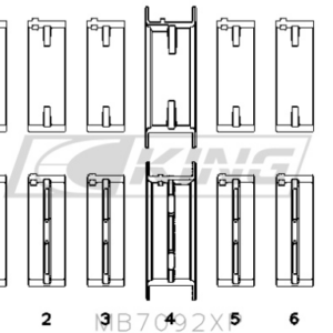 king main bearing shell nissan rb26dett