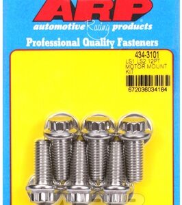 ls1 ls2 ss 12pt motor mount bolt kit