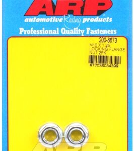 m10 x 1.25 locking flange nut kit (2pcs)